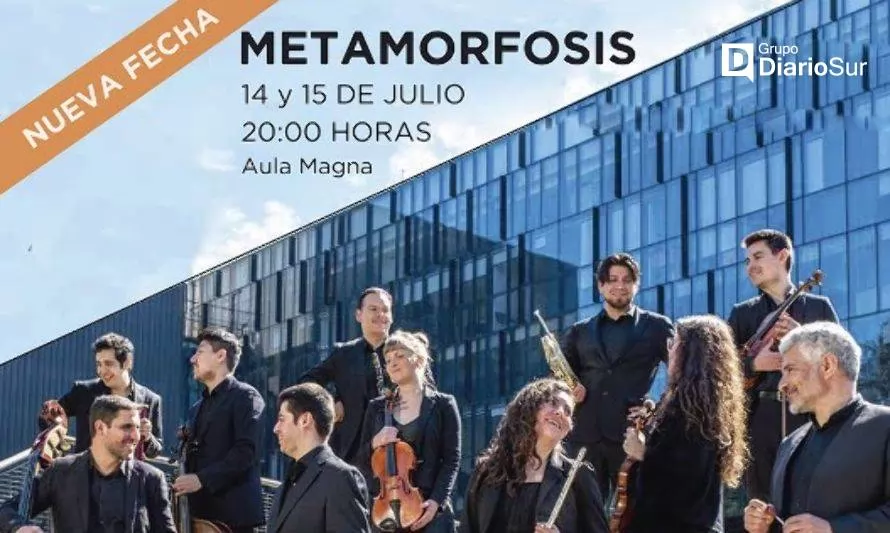 Orquesta de Cámara de Valdivia presentará la Metamorfosis de Strauss