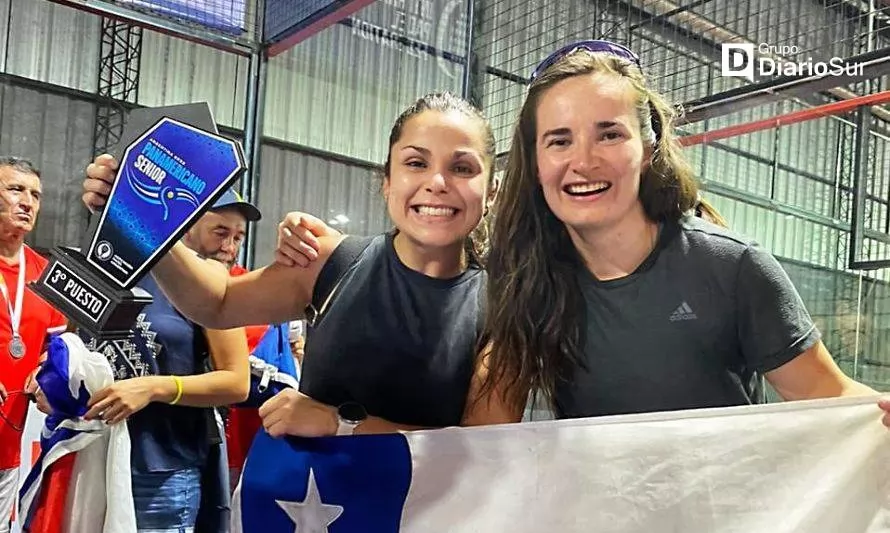 Deportistas valdivianas se llevaron tercer lugar en panamericano de pádel 