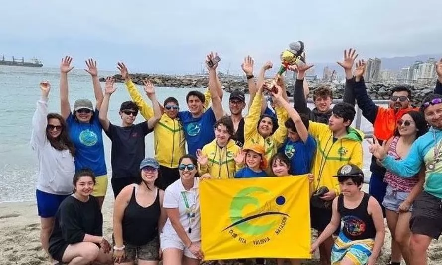 Club Deportivo Vita se lució en nacional de aguas abiertas de Antofagasta