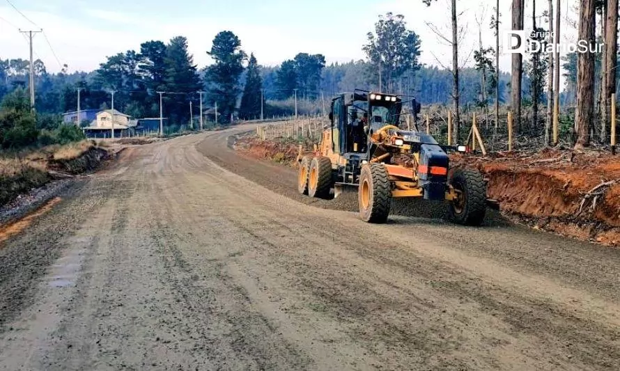 Terminarán mejoramiento y pavimentación de la Ruta Torobayo-Curiñanco  