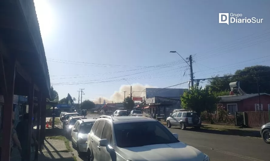 Incendio forestal afecta a sector rural de San José