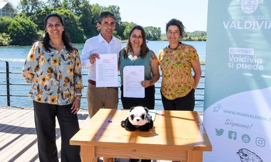 Acuerdo: WWF Chile y Municipalidad de Valdivia colaboran para abordar crisis climática