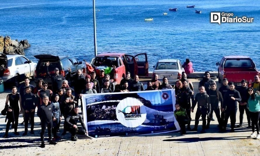 Se realizó el Primer Encuentro de Actividades Subacuáticas en caleta Bonifacio