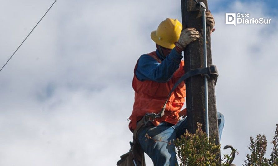 Corte de energía en Mariquina y Valdivia