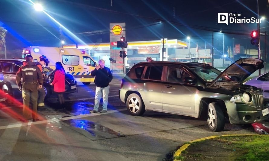 Accidente vehicular en avenida Francia