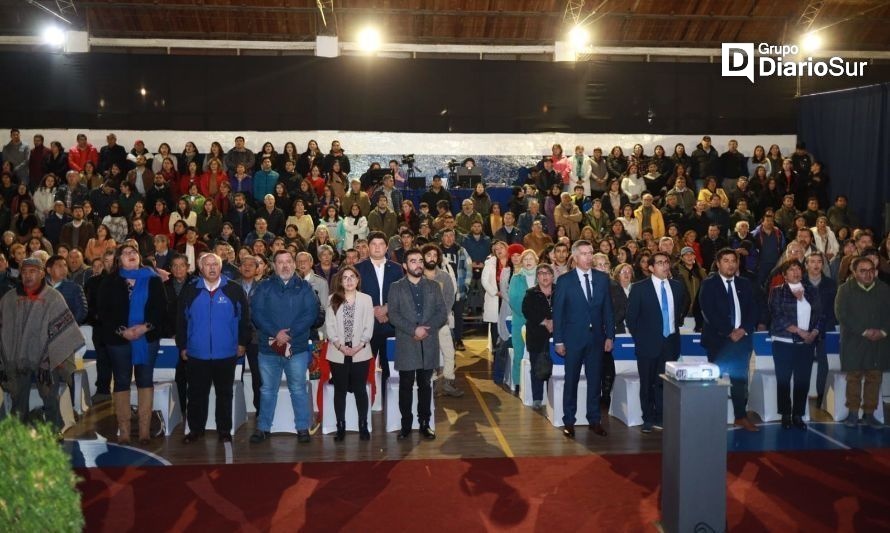 La autoridad comunal rindió cuenta del trabajo realizó el 2022. Crédito: Municipalidad de Panguipulli.