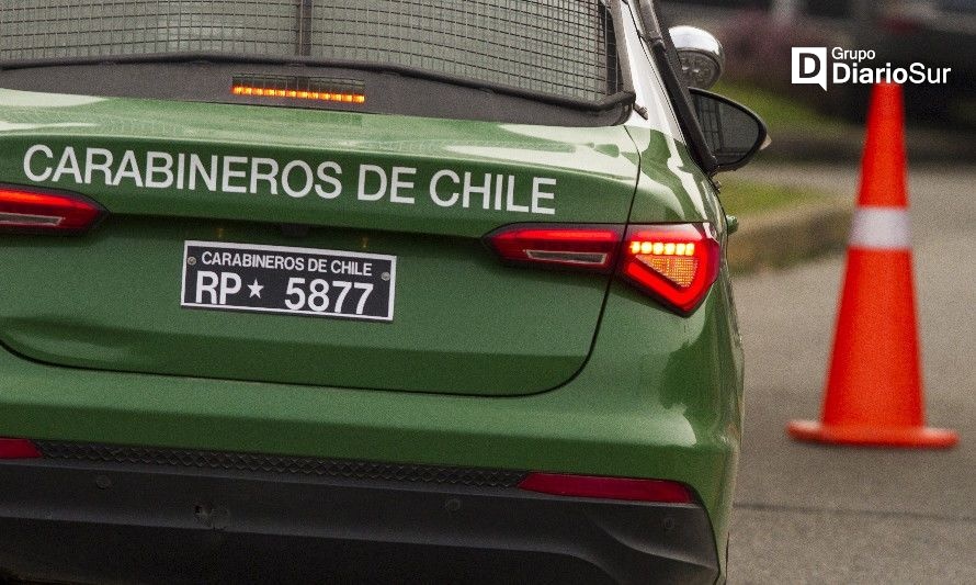 Carabineros adoptó el procedimiento en primera instancia. Créditos: DiarioSur.