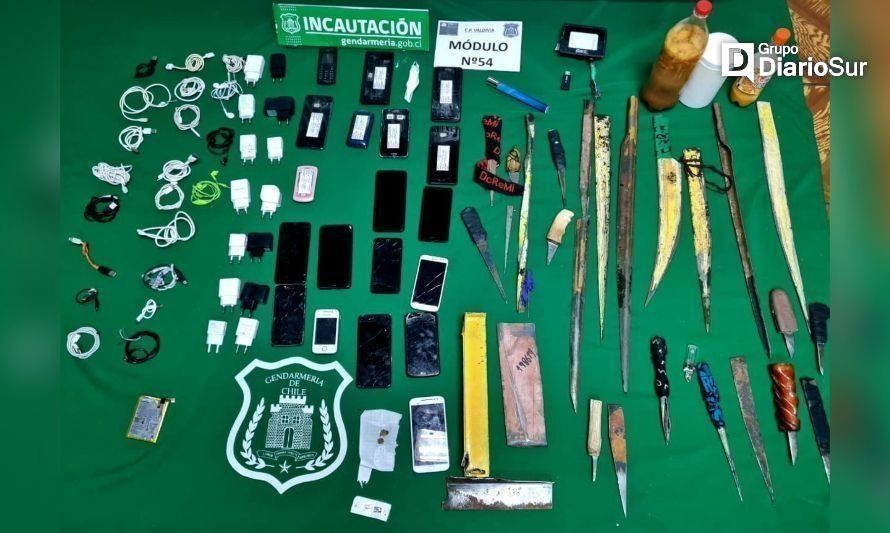La acción preventiva es parte de los esfuerzos institucionales para combatir el narcotráfico y al crimen organizado. Créditos: Gendarmería de Chile.