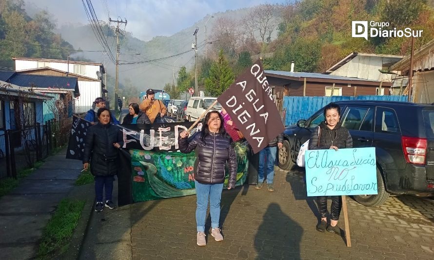 Vecinos de La Aguada marchan tras casi un mes sin agua