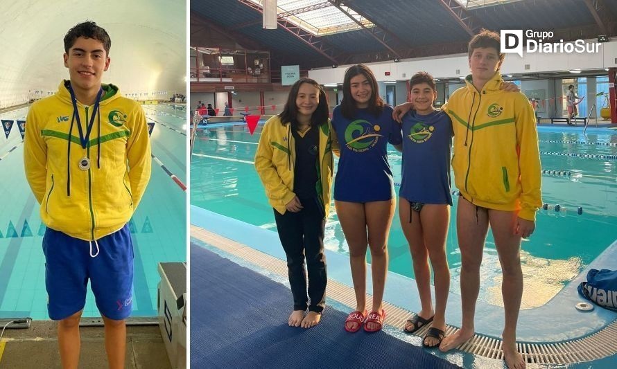 Nominan a cinco valdivianos a selección de natación de aguas abiertas