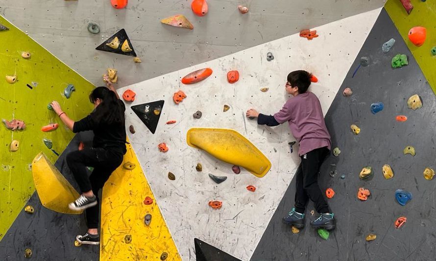 Comenzó Escuela de Montañismo para niños que impulsa el DAEM La Unión