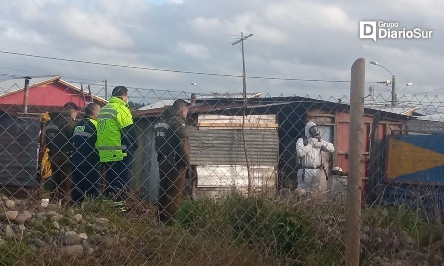 Investigan muerte de un hombre encontrado en un pozo séptico en Río Bueno 