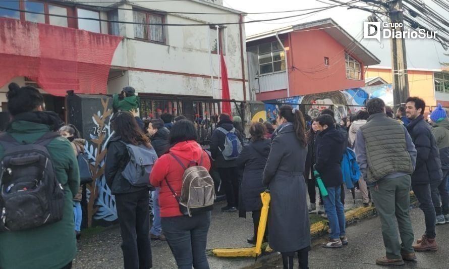 Frontis de la Casa de la Memoria de Valdivia este lunes 11 de septiembre. Créditos: Grupo DiarioSur.