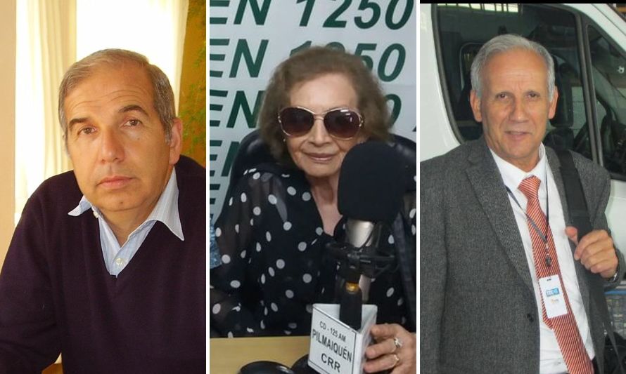 Sergio Florín, Norma Monzón y Sócrates Sanhueza. Crédito: Cedida