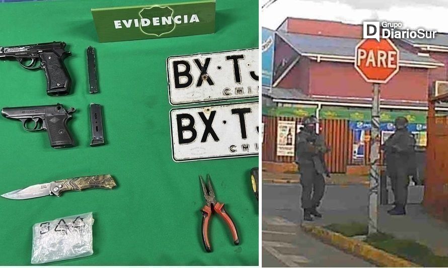 Carabineros reveló balance de detenidos y armas incautadas tras crimen en Valdivia