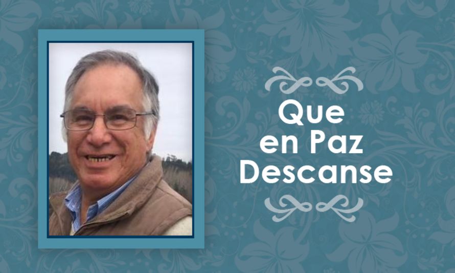 [Defunción] Falleció José Vásquez Cárdenas Q.E.P.D