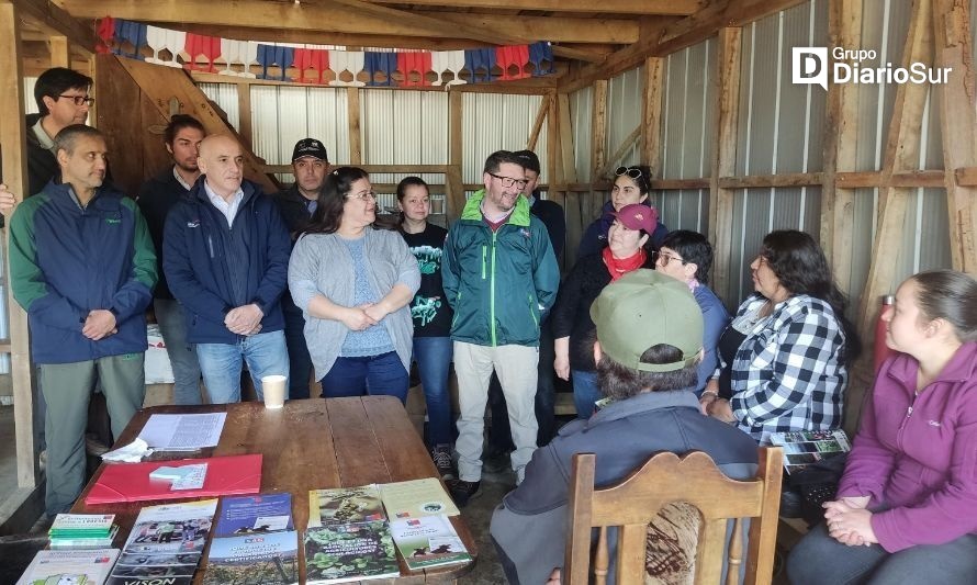 Importante actividad junto a la comunidad. Crédito: Seremi Agricultura