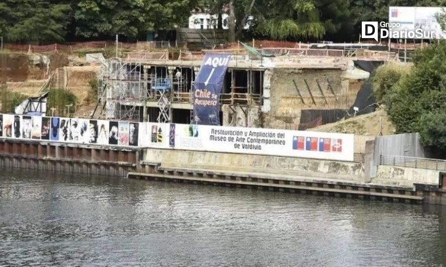 Ya hay fecha para retomar obras del Museo de Arte Contemporáneo de Valdivia