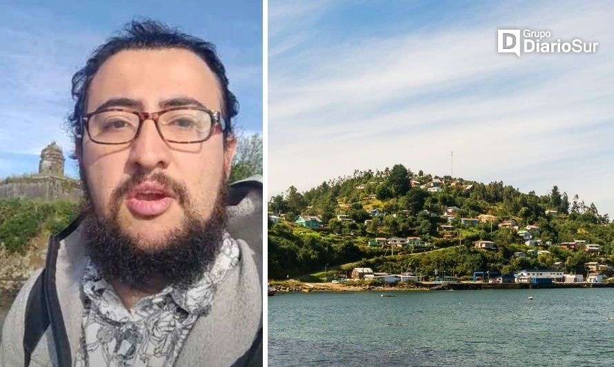 Rodrigo Jiménez, arquitecto que forma parte de Servicio País en Corral.
