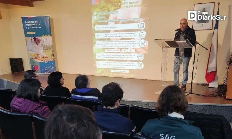 Seminario de la la Comisión Regional de Agricultura Orgánica. Crédito: Seremi Agricultura