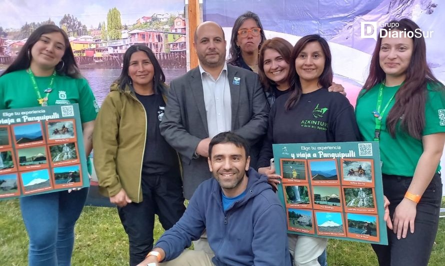 Panguipulli fue bien representado en la capital. Crédito: Comunicaciones M. Panguipulli.