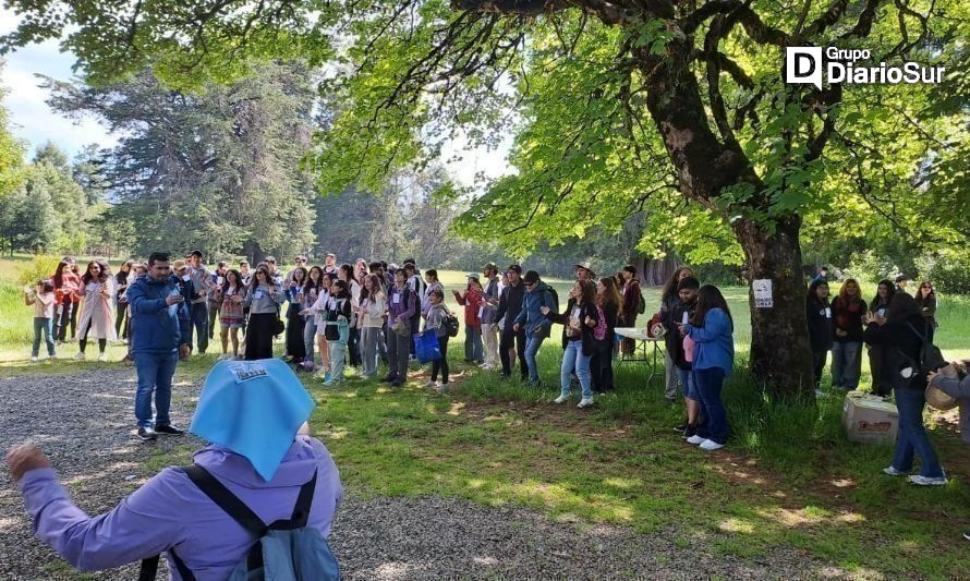 Multitudinaria peregrinación juvenil a Punucapa