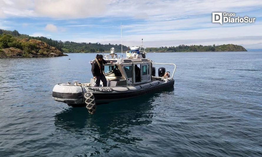 Autoridad marítima culmina tercera jornada en búsqueda de desaparecido en el Ranco