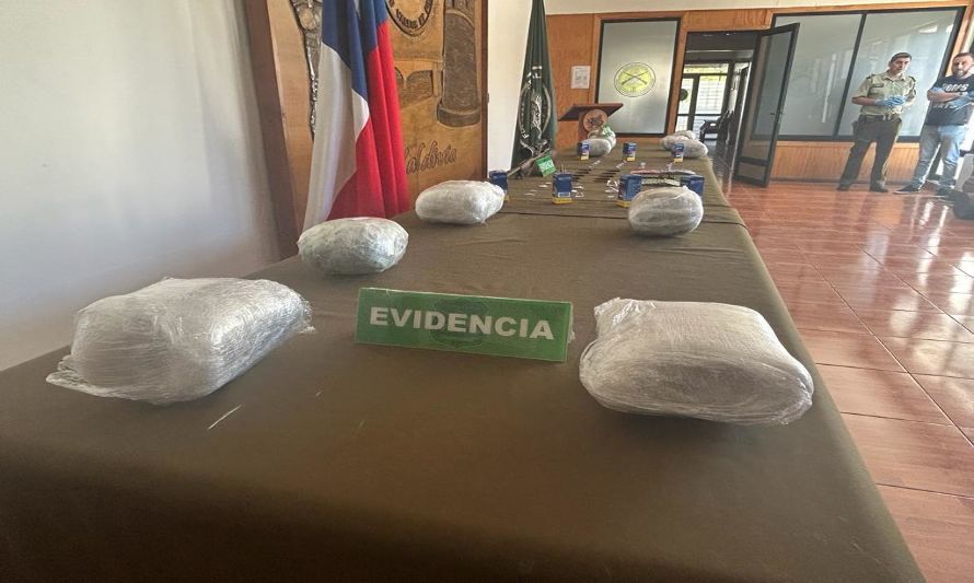 Sorprenden a pasajeros con más de 12 kilos de marihuana a bordo de un bus 