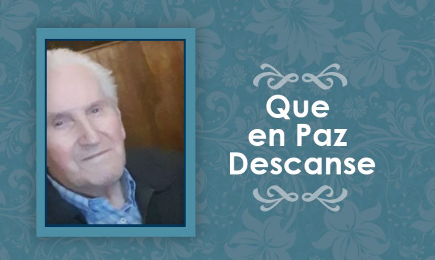 [Defunción] Falleció Orlando Fuentes Campos Q.E.P.D
