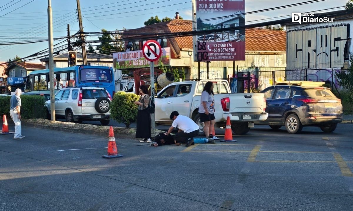 Persona pierde el conocimiento mientras atravesaba avenida Picarte 