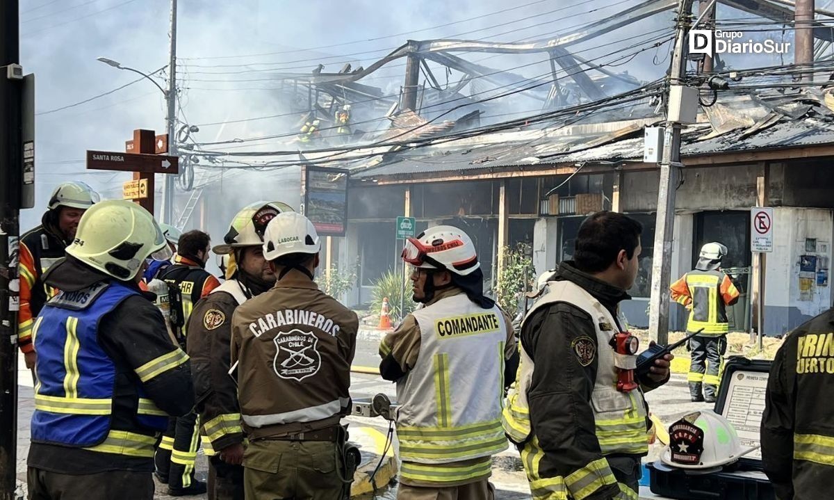 A cuatro suben los fallecidos en incendio en Puerto Varas