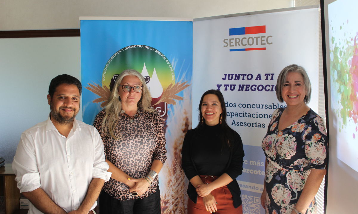 Invitan a gremios de Los Ríos a postular a fondo de fortalecimiento de Sercotec