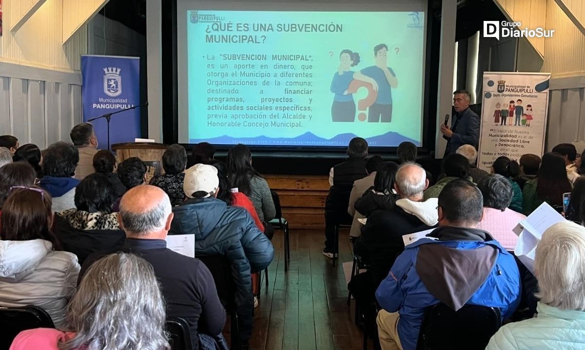 Lanzan escuela para dirigentes en Panguipulli