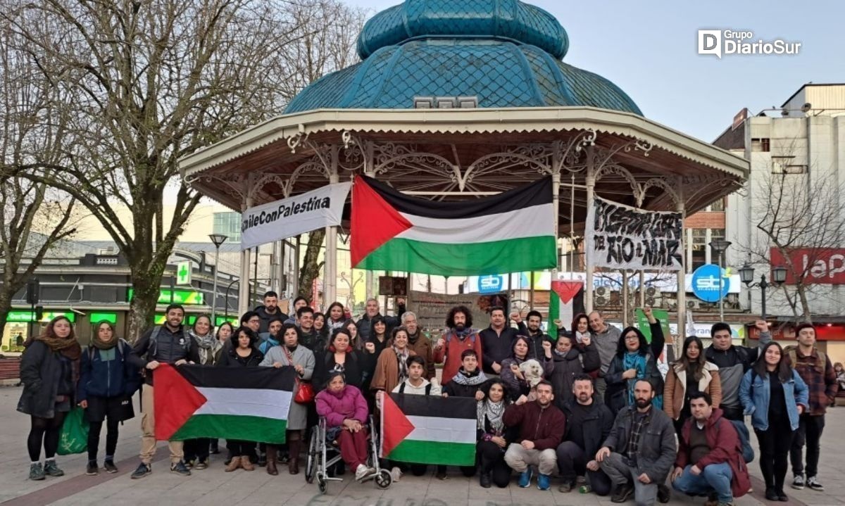 Este sábado: convocan a nueva movilización por Palestina en Valdivia