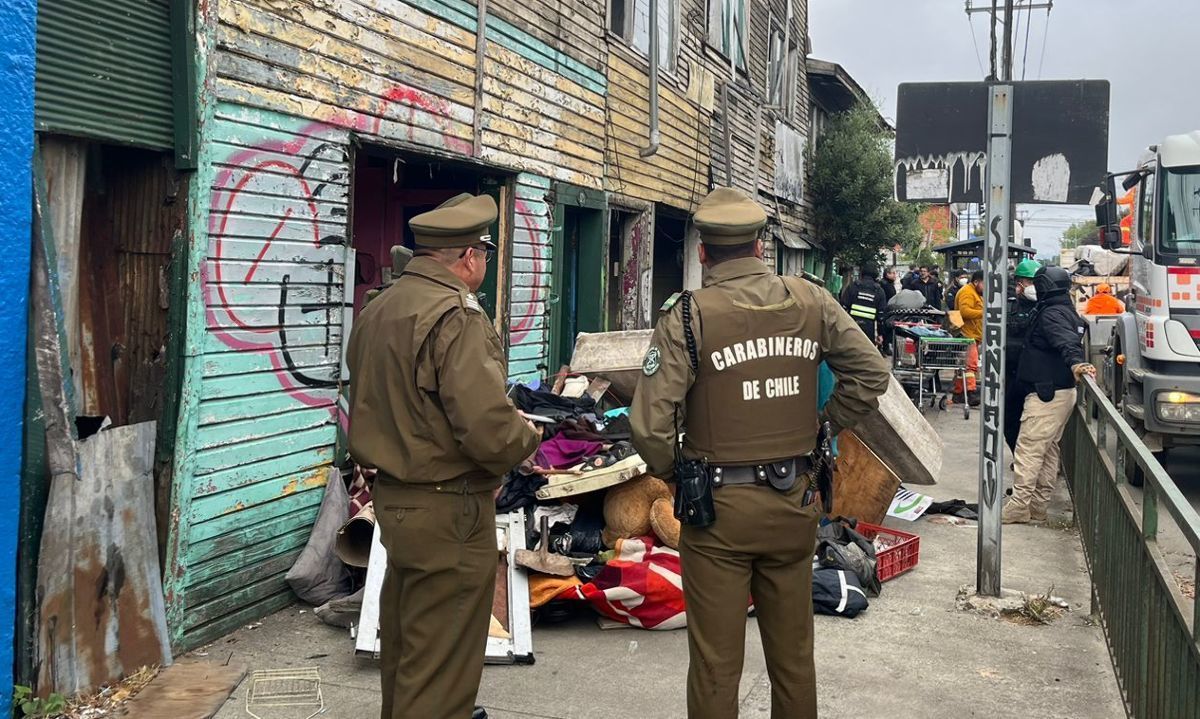 Ocupantes ilegales quedaron con prohibición de acercamiento a inmueble en Valdivia