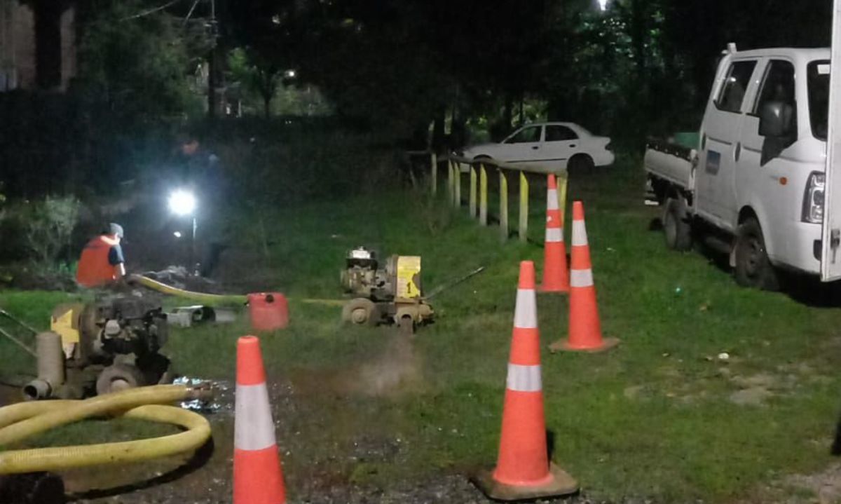 Corte de suministro de agua potable afecta a sector de Valdivia