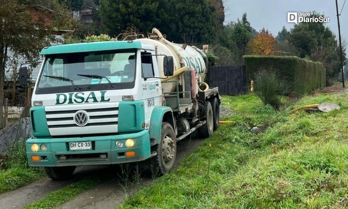 Financiarán gestión de residuos domiciliarios y limpieza de fosas sépticas en sector de Los Lagos