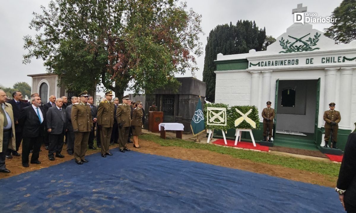 Con una romería carabineros de Los Ríos rindieron homenaje a sus mártires