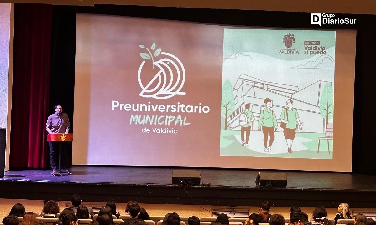 Municipalidad de Valdivia inauguró tercer año consecutivo de preuniversitario gratuito