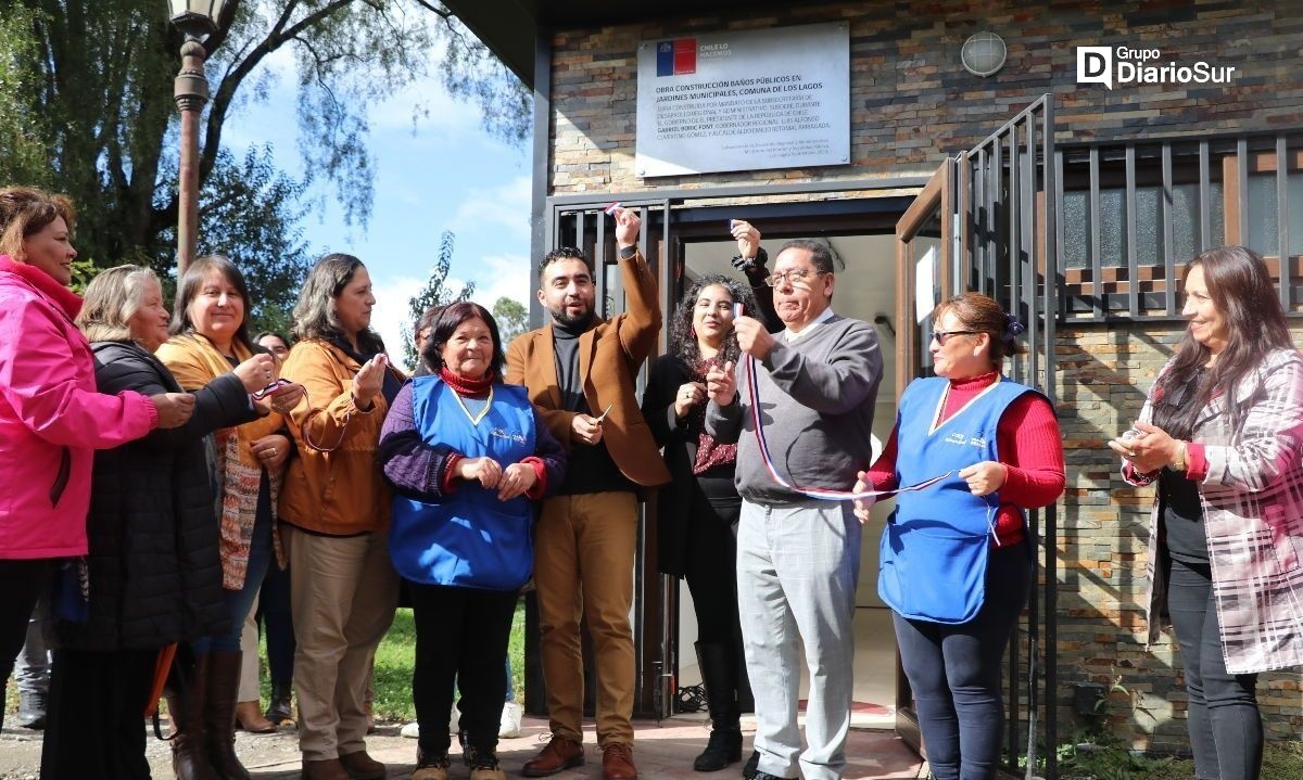 Los Lagos inaugura baños públicos y gratuitos en el centro de la ciudad