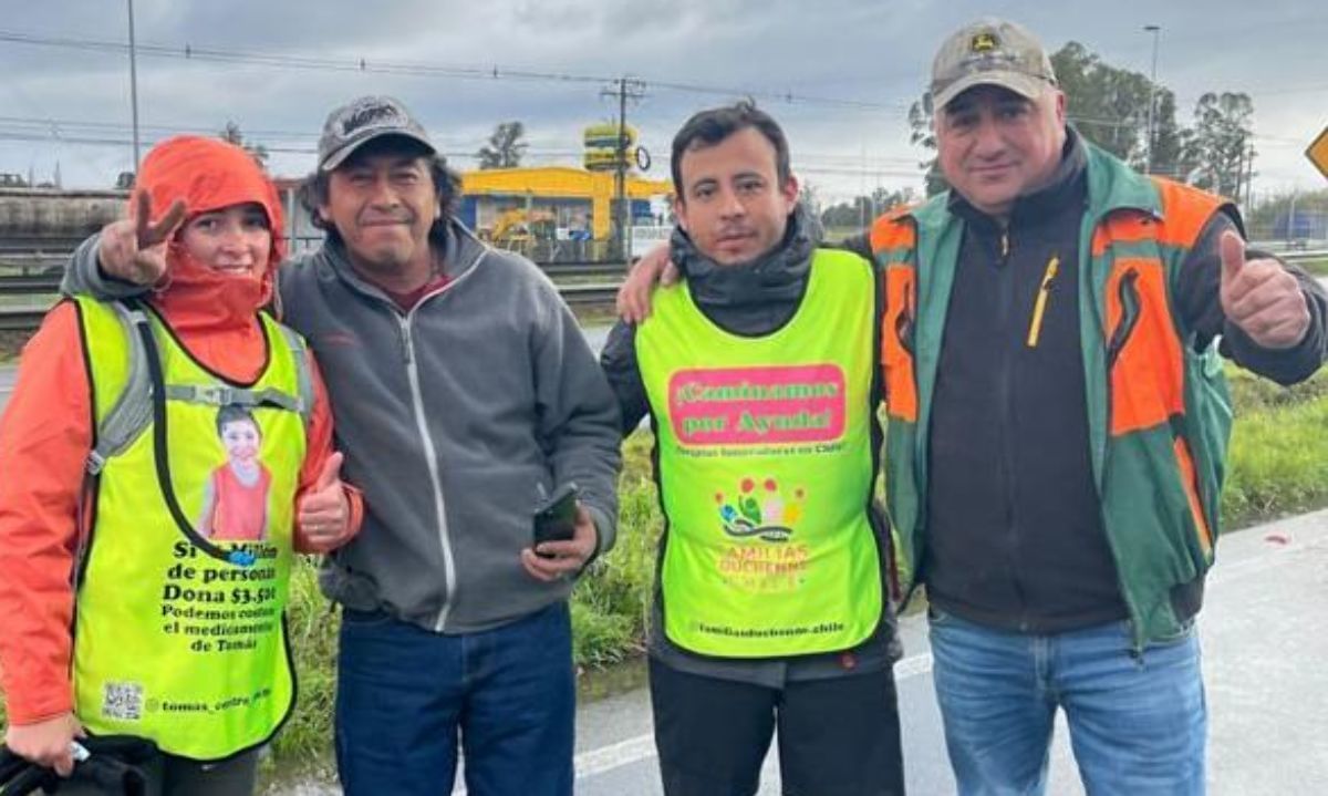 Tomás contra Duchenne tiene nuevo cómputo a una semana de iniciada la caminata 