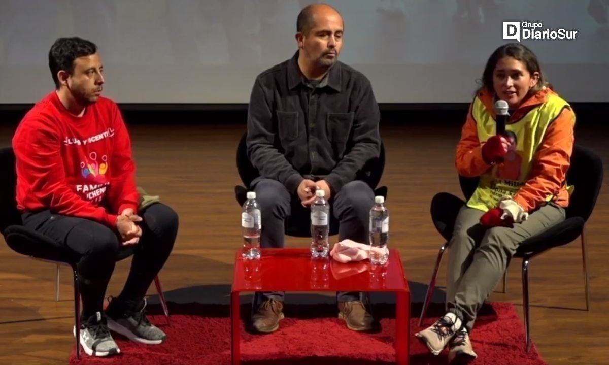 Camila y Marcos dialogaron con la comunidad paillaquina en su cruzada por Tomás contra Duchenne