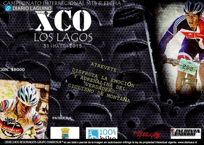 Este domingo se desarrolla en Los Lagos Campeonato Interregional de Mountain Bike  XCO 