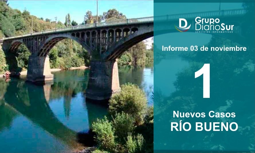 Un hombre de 82 años es el único caso registrado en Río Bueno