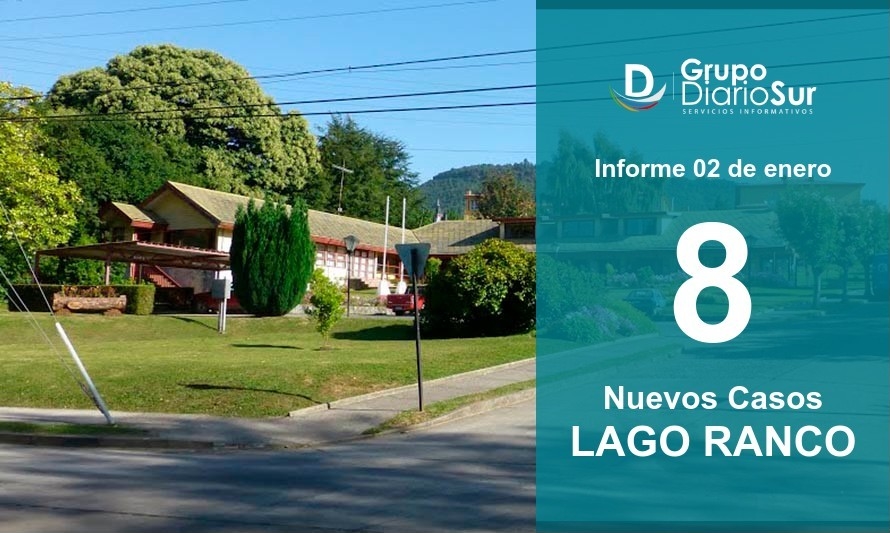 Leve alza en Lago Ranco: 8 nuevos contagios en esta jornada