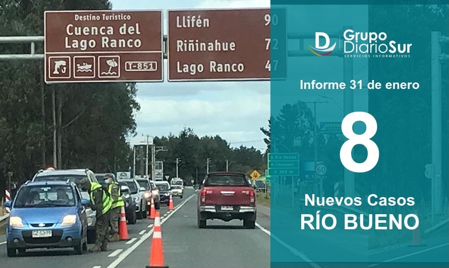 Río Bueno reporta nuevo descenso en casos activos