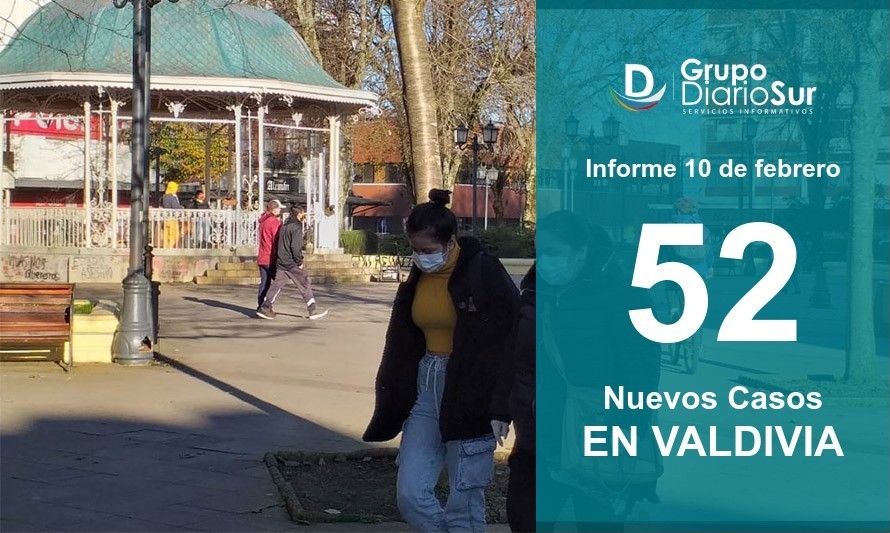 Esta semana: Contagios en Valdivia se estabilizan bajo los 60 diarios