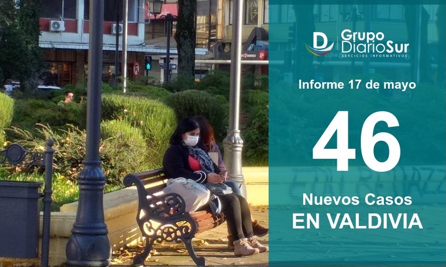 Casos activos aumentan en Valdivia por 5ta jornada consecutiva