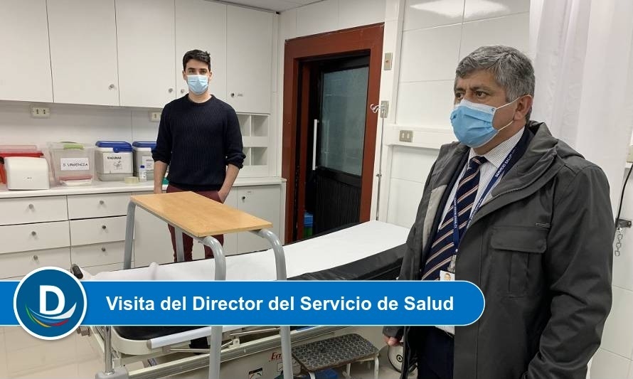 Inspeccionaron remodelada Sala de Urgencias del Hospital de Paillaco