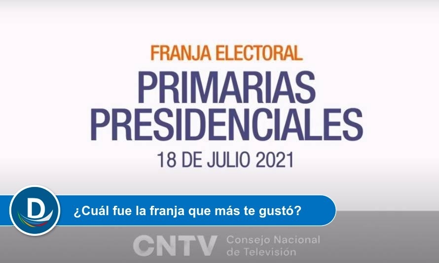 ¿Te perdiste el debut de las franjas electorales? Revísalas aquí una por una